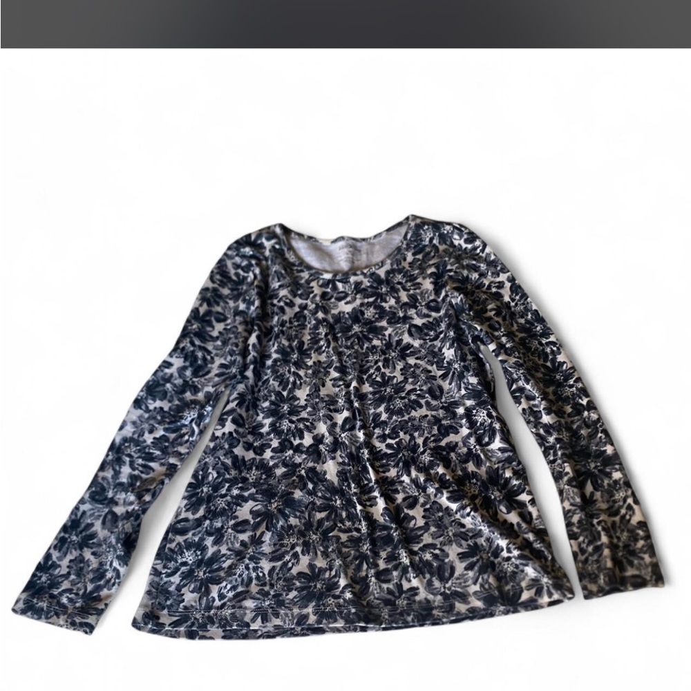 White Stag Black and White Patterned Top
